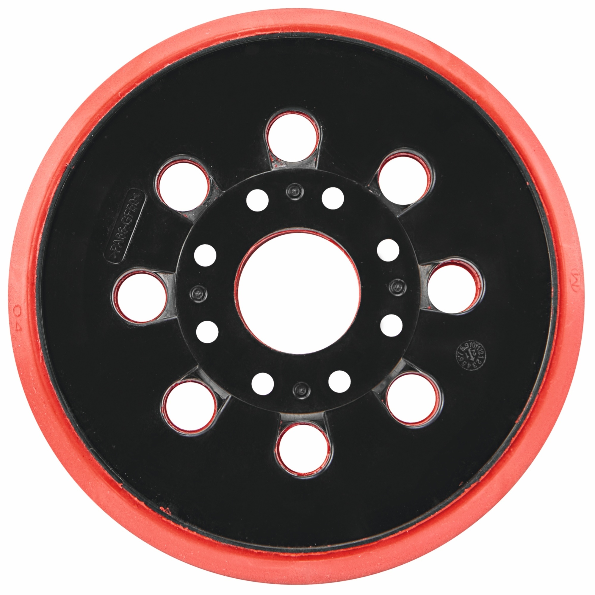 Bosch Hook-and-Loop Multi-Hole Sanding Pad — 5in., 8 Holes, Model# RSM5215